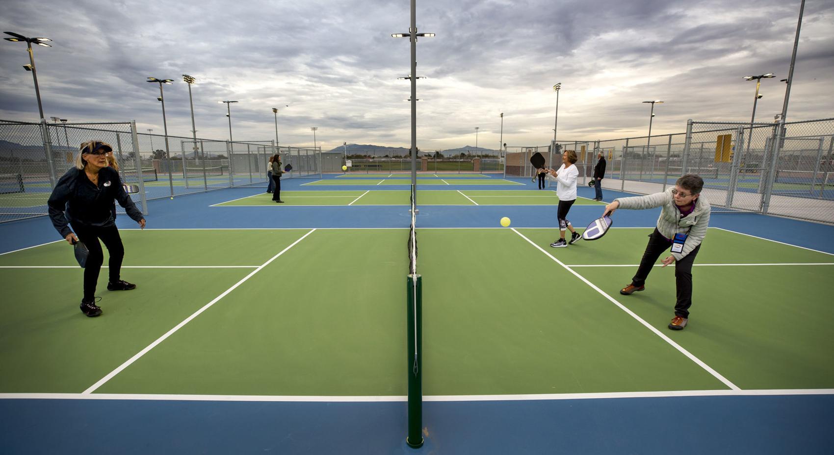 Pickleball is among the fastest growing sports in U S including Tucson