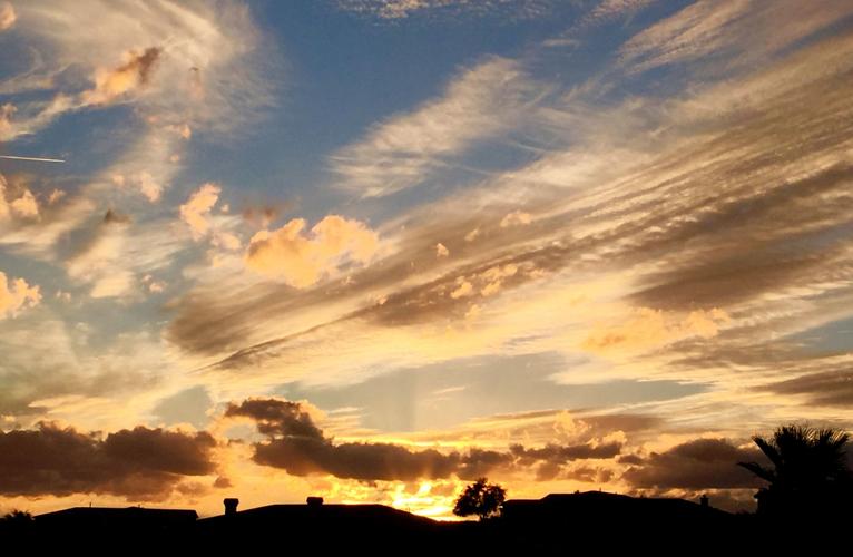 Sunset clouds