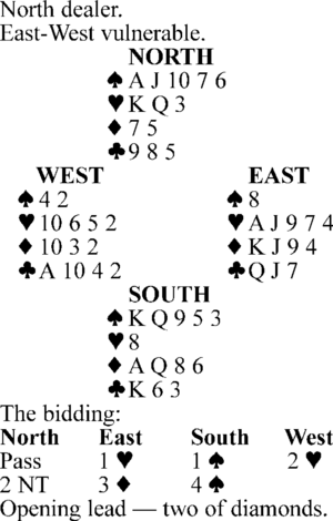 Bridge: Famous hand  
