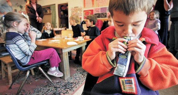 Strict food rules for child-care centers  