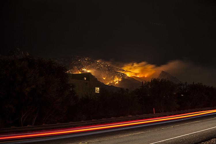 Reader photos: Finger Rock fire