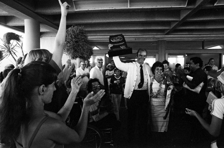 UA baseball Jerry Kindall CWS, 1980
