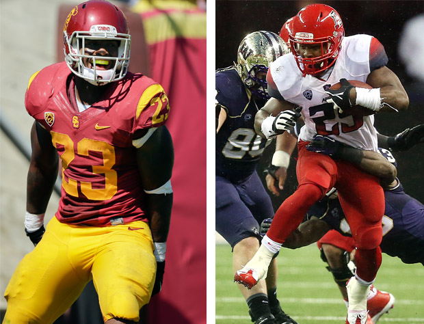 RBs - USC's Tre Madden and Arizona's Ka'Deem Carey