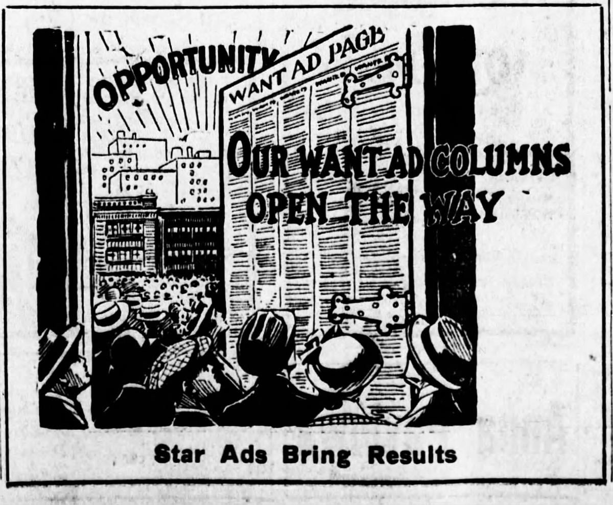 Advertisement July 28, 1916