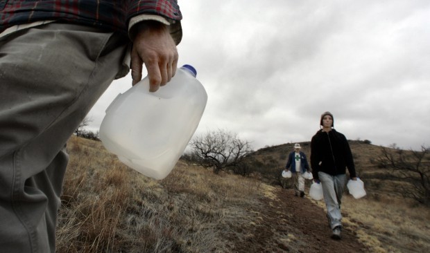 Water for migrants