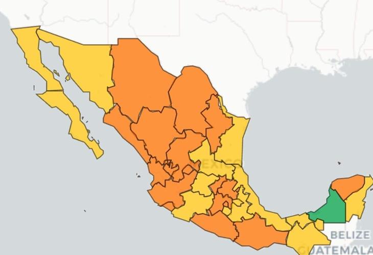 Semáforo Epidemiológico de México