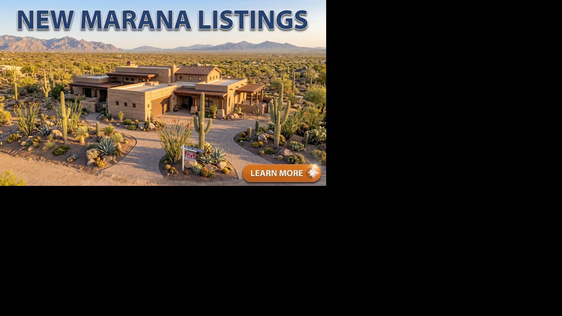 Newly Listed Homes near Marana, AZ — Updated Jun. 16, 2026
