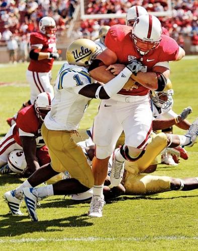 Stanford attack: 5.4 yards and a cloud of dust  