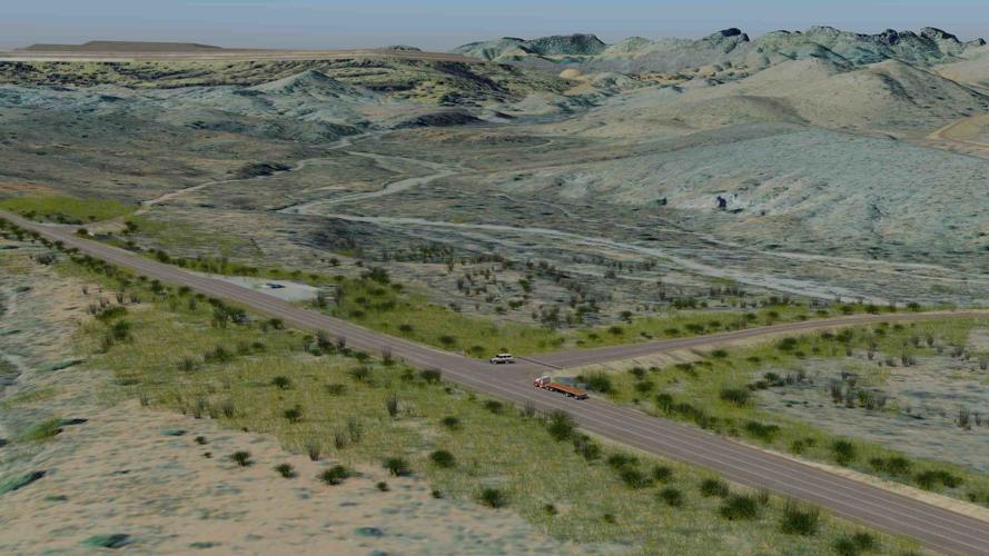 Rosemont Mine rendering