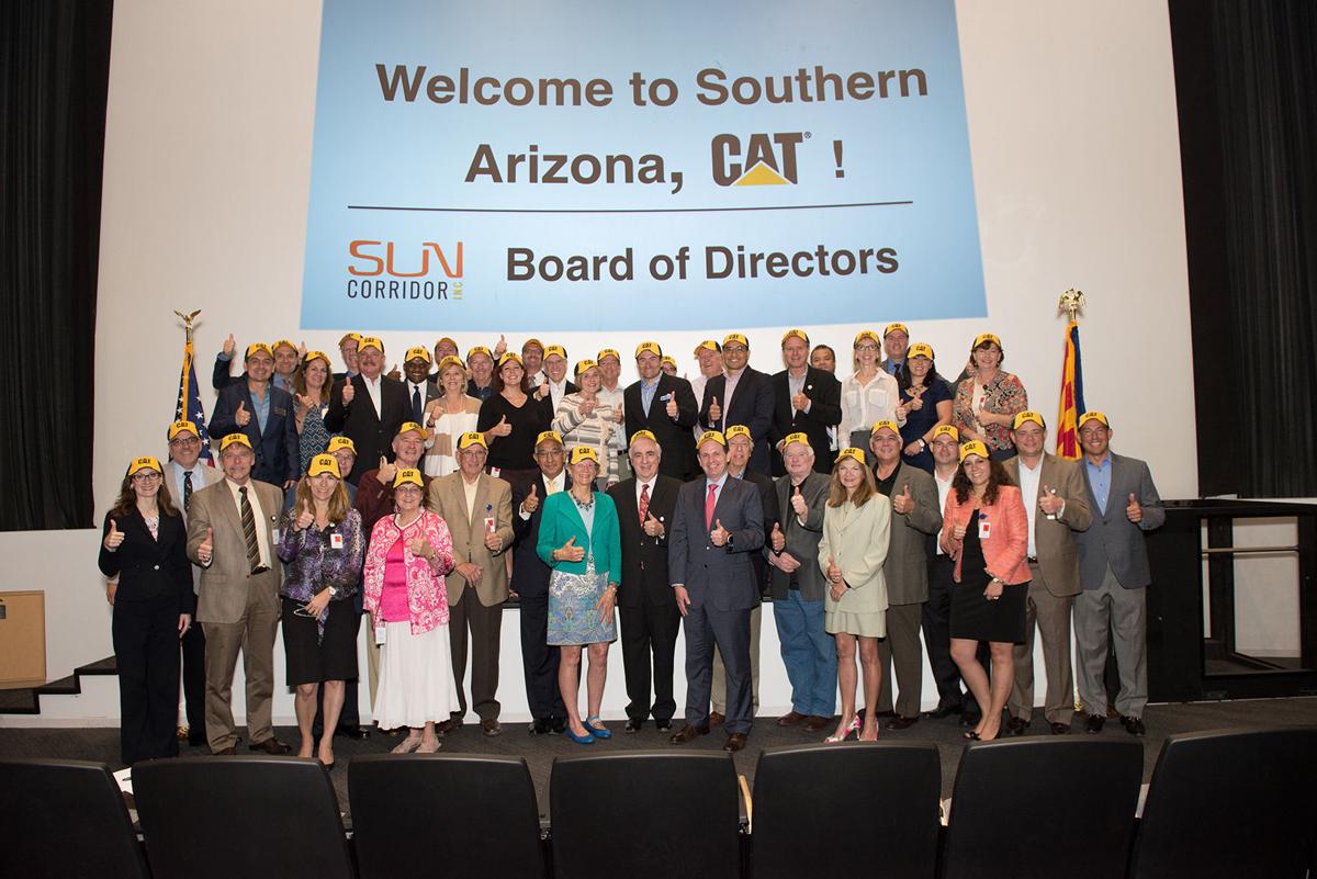 Catepillar welcome Sun Corridor