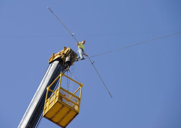 High wire walk