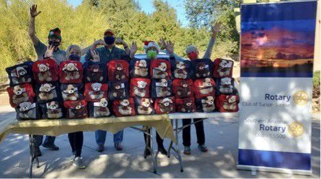 Blankets collected for foster children