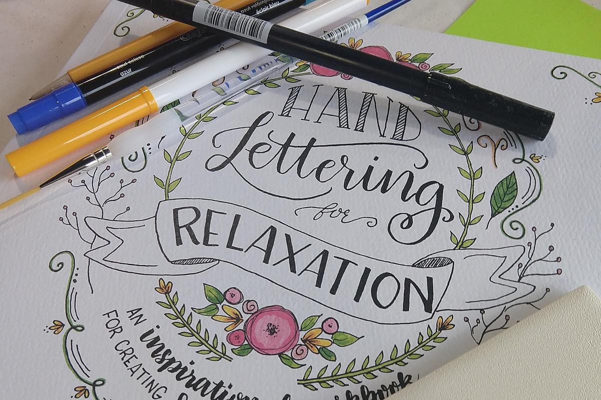 Hand Lettering — Color Me Mine