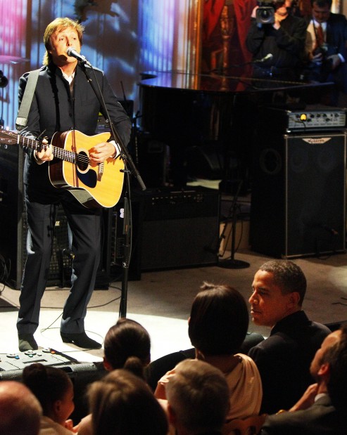 'Michelle' apropos as Paul plays White House   