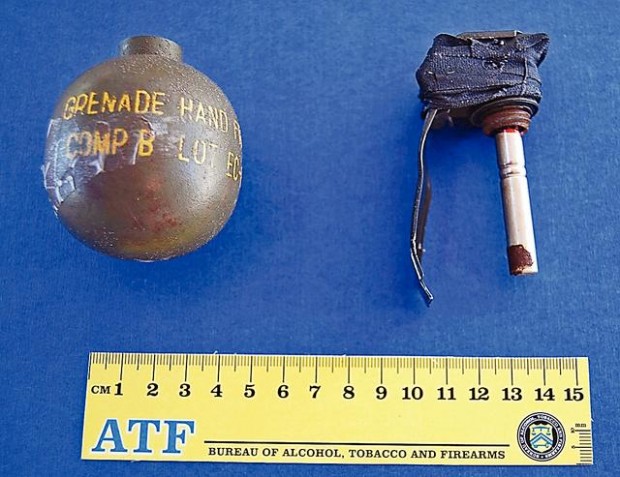 Mexican drug cartels using grenades  