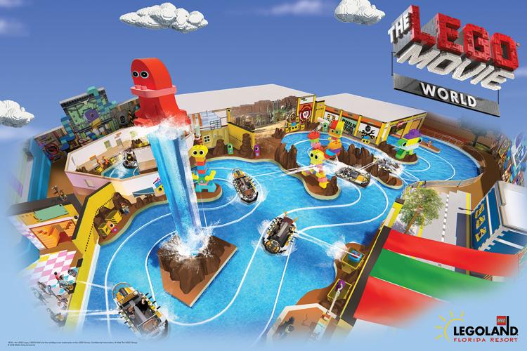 The Battle of Bricksburg attraction will be part of Lego Movie World.