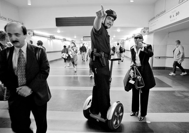Segway aiding police forces  