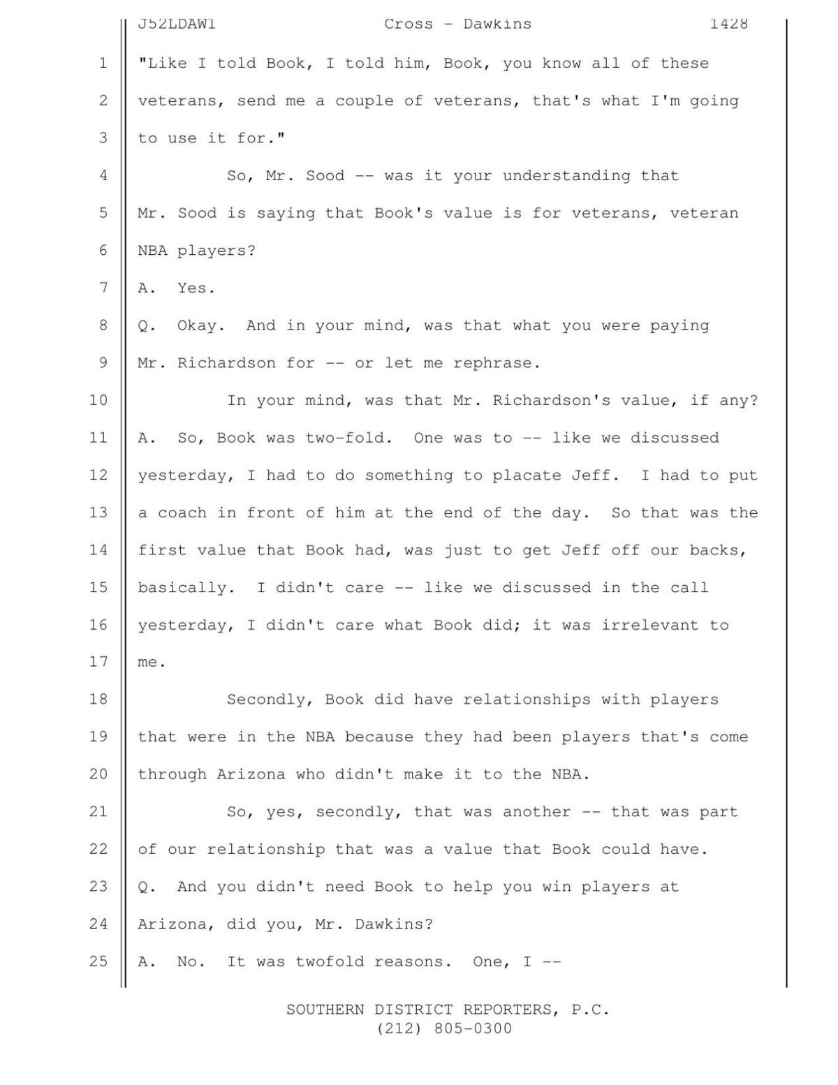 Christian Dawkins on Sean Miller