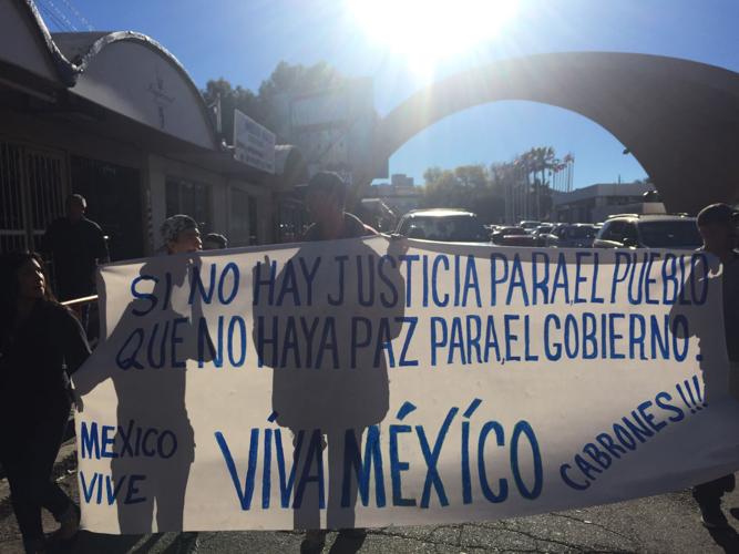 Gasoline protests in Nogales