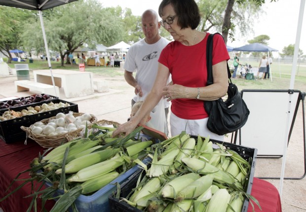 Markets have abundance of corn   