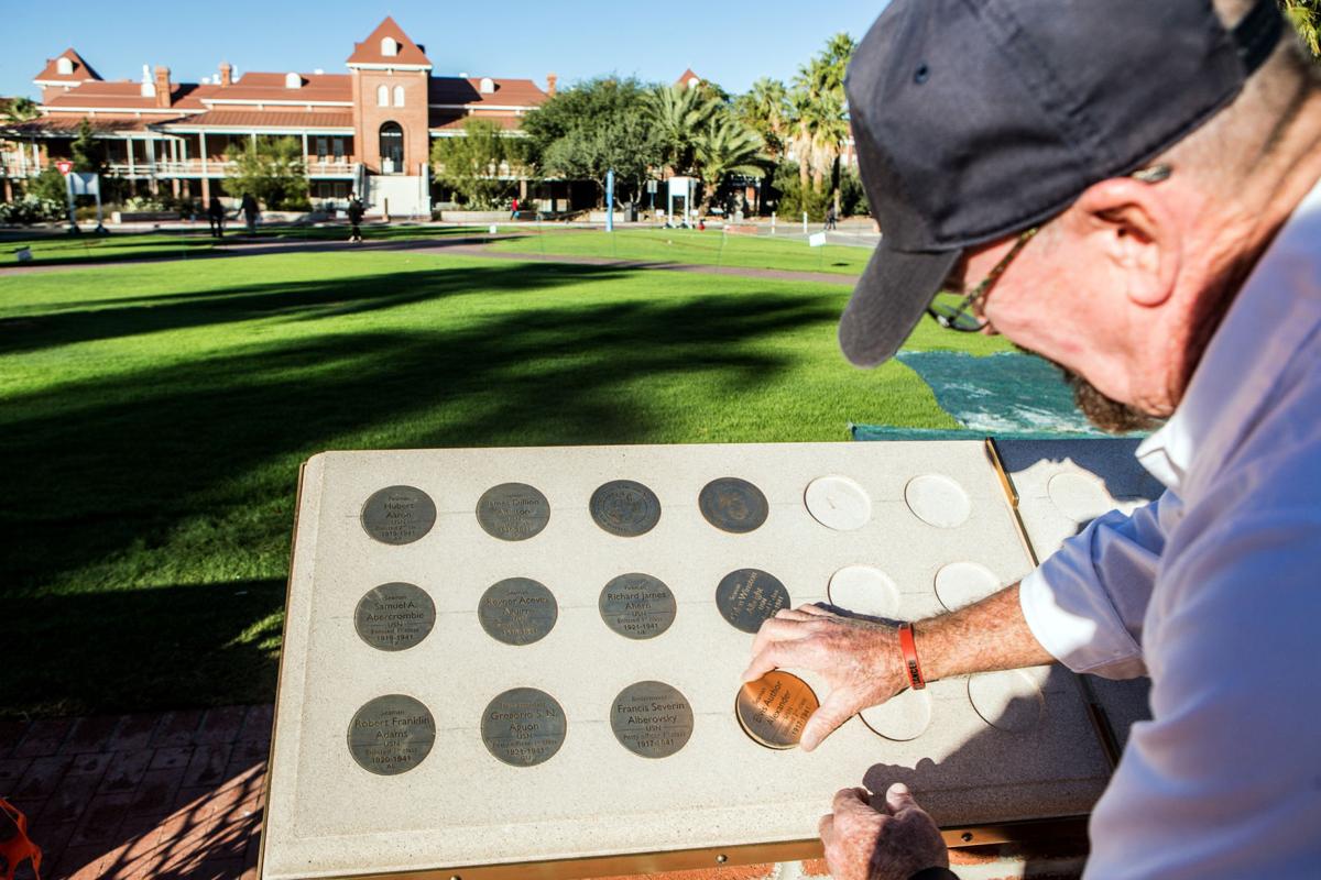 Photos 1 177 Names Added To Tucson S Uss Arizona Memorial