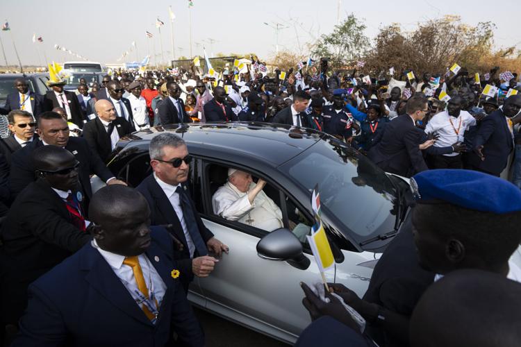 South Sudan Pope
