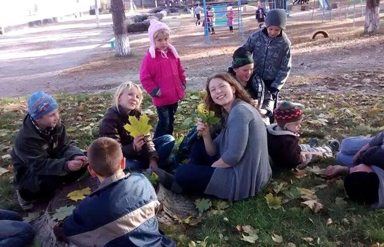 Bonnie and Anya Ledford, Ukraine