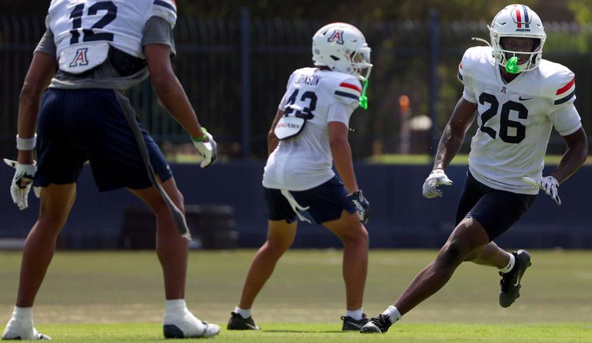 Arizona fall football practice