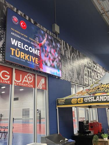 Welcome Turkish soccer team