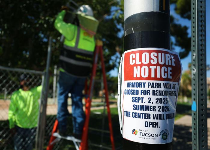 Armory Park closes for renovations