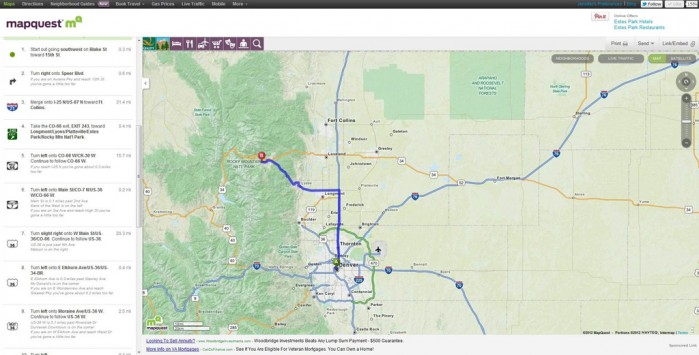 mapquest bike