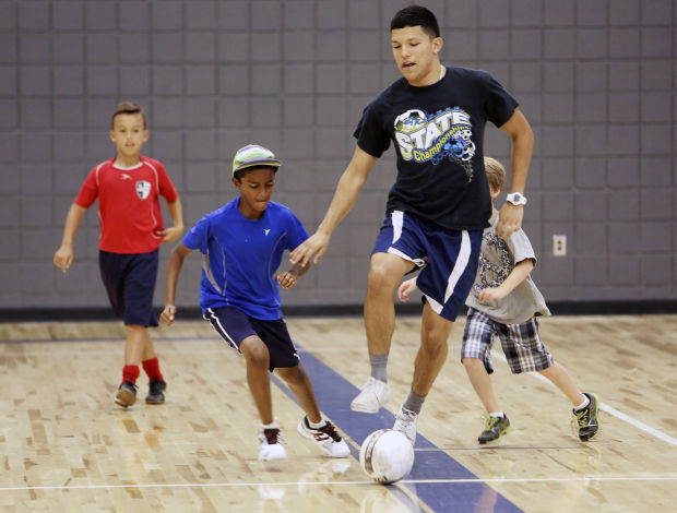 An indoor play space, built for the kids    