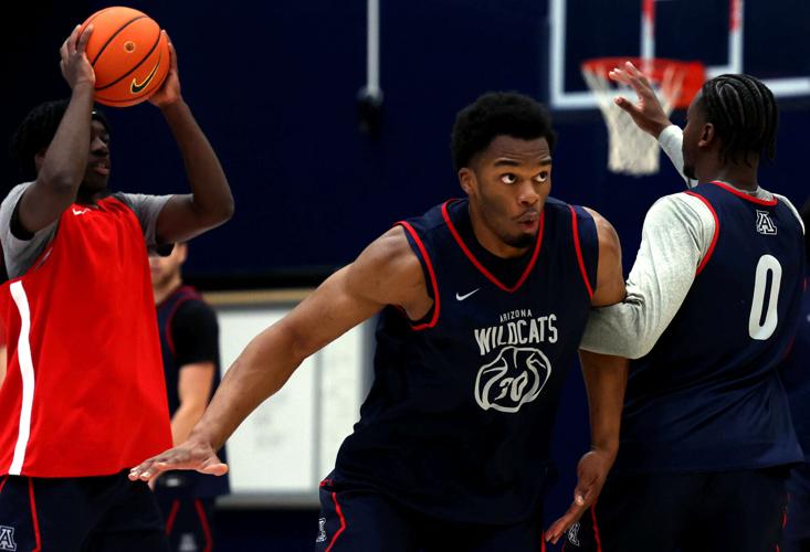 Arizona mens basketball practice