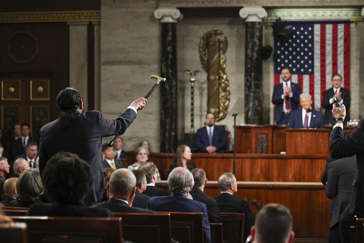 APTOPIX Trump Speech