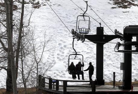 Lack of snow at Ski Valley