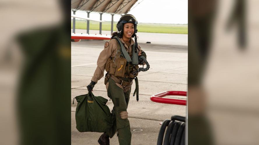 After nearly 110 years of naval aviation, the US Navy has welcomed its first Black female tactical jet pilot