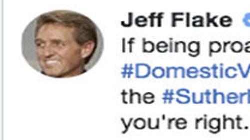 Arizona S Sen Jeff Flake In Twitter Duel With Donald Trump Jr Over Guns Arizona And Regional News Tucson Com