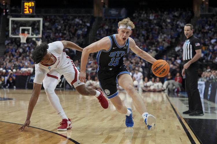 NCAA BYU Alabama Basketball