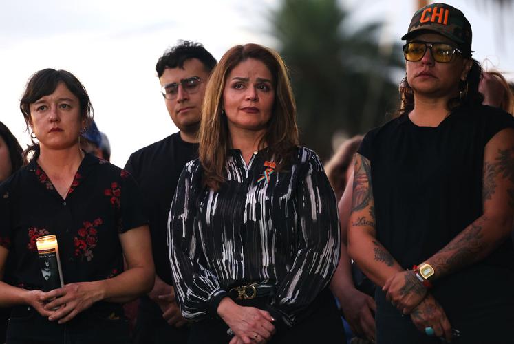 Vigil for Capara, Siqueiros draws hundreds to Tucson park