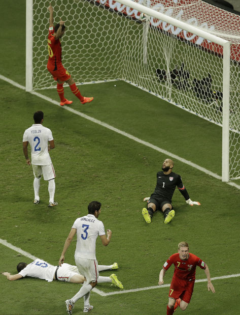 World Cup, USA vs. Belgium