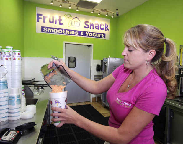 Couple dips into the smoothie business