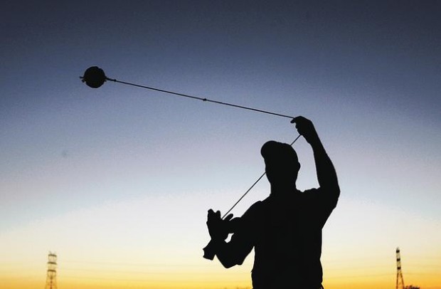 Falconry master  