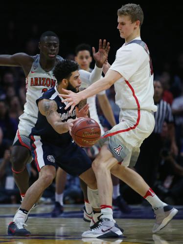 No. 8 Gonzaga Bulldogs vs. No. 16 Arizona Wildcats college basketball