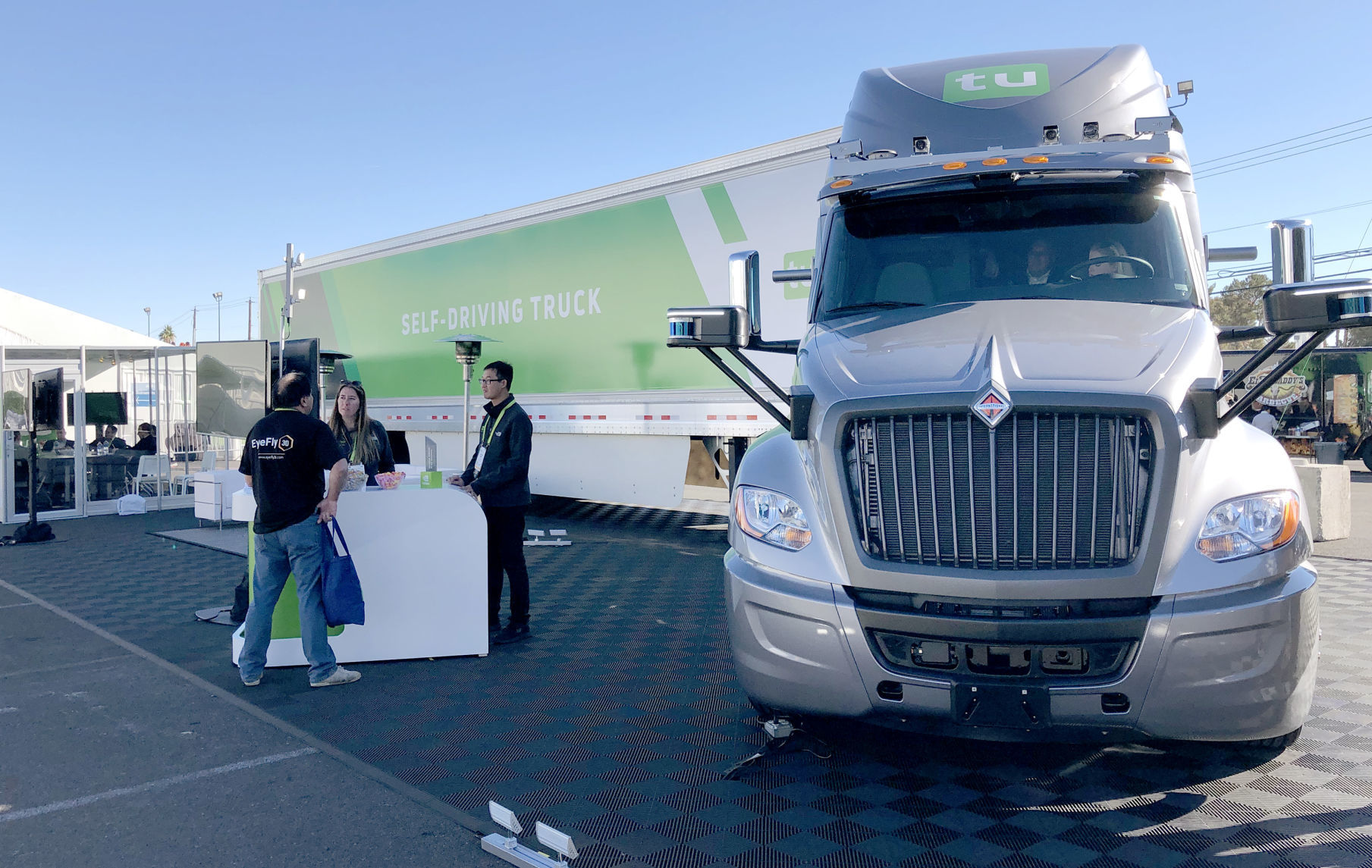 TuSimple Takes Fast Lane In Quest To Perfect Self-driving Trucks ...