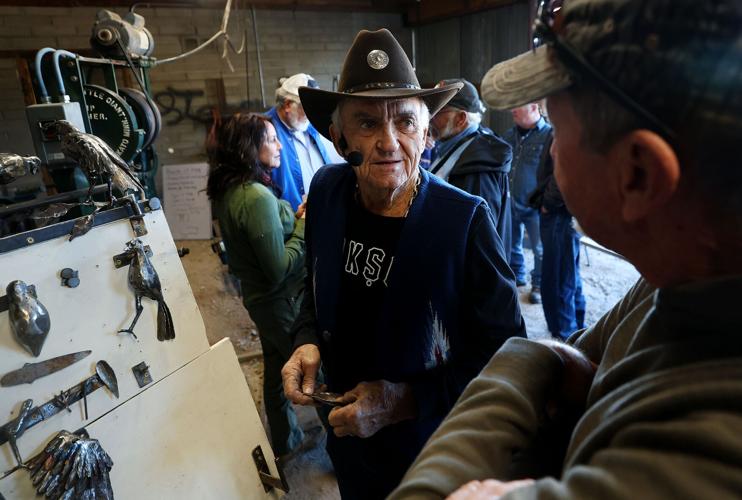 Tim Steller's column: Tucsonan pounds a life out of metal, horses, art