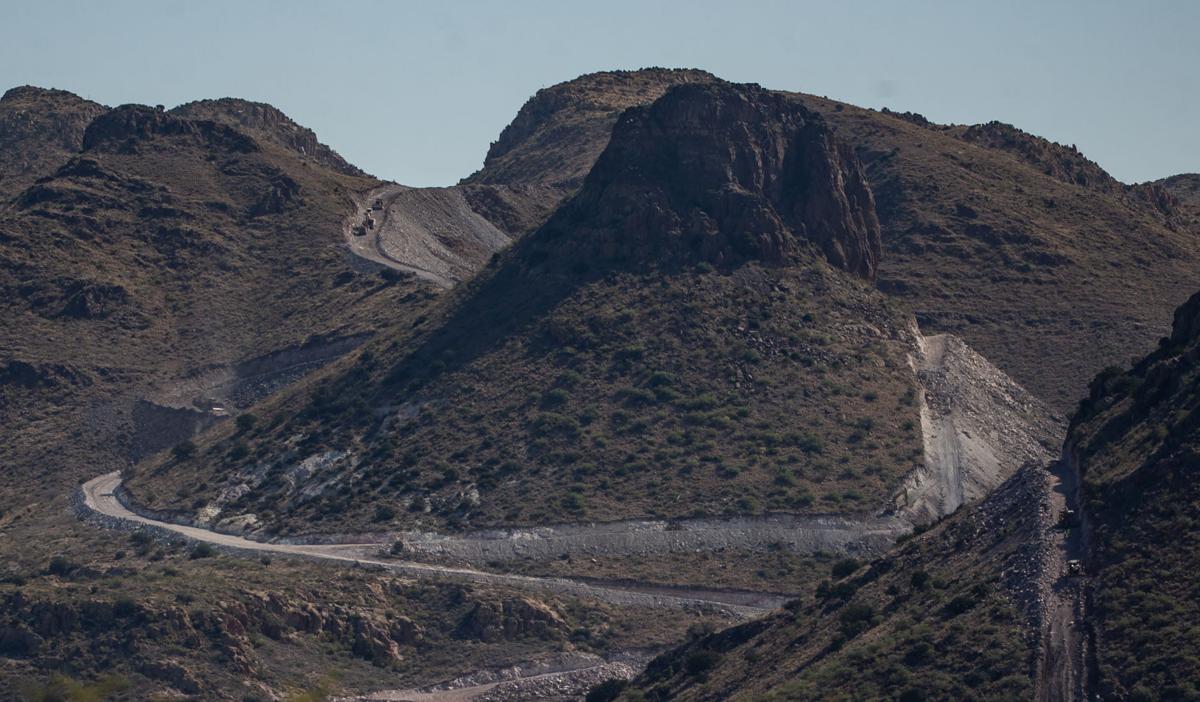 Border Wall, Arizona-Mexico border