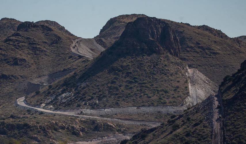 Border Wall, Arizona-Mexico border
