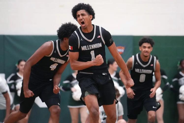 Millennium Tigers guard Adan Diggs