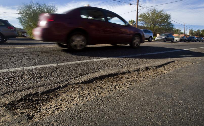 Tucson potholes
