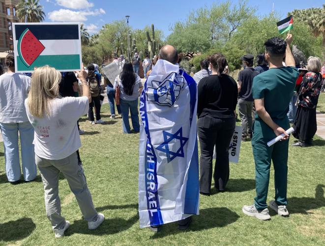 Students for Justice in Palestine protest